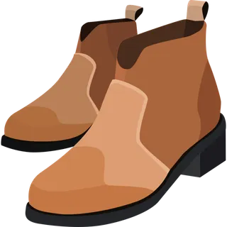 棕色靴子图标
