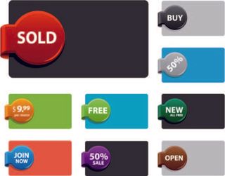 免抠包角销售标签