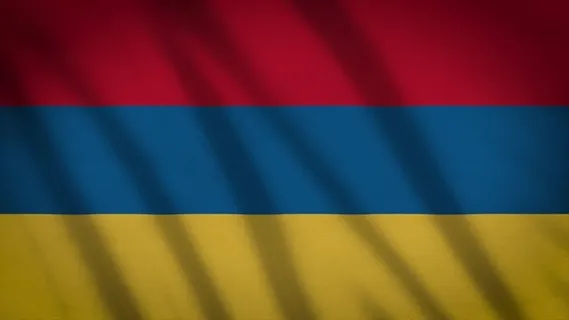 亚美尼亚, 亚洲, 符号, 旗帜, 国家的, 国家, 风