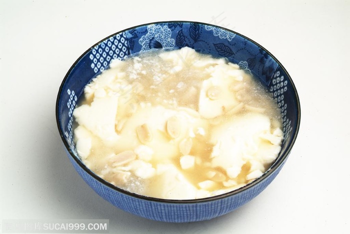 甜品店广告素材 奶油银耳莲子粥冰品