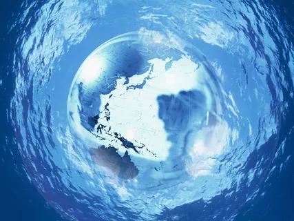 蓝色的星球 与海