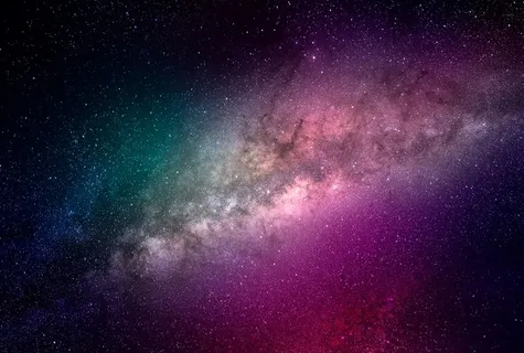 唯美星空背景高清图片