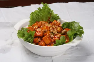 蒸果脆皮豆腐 (1)