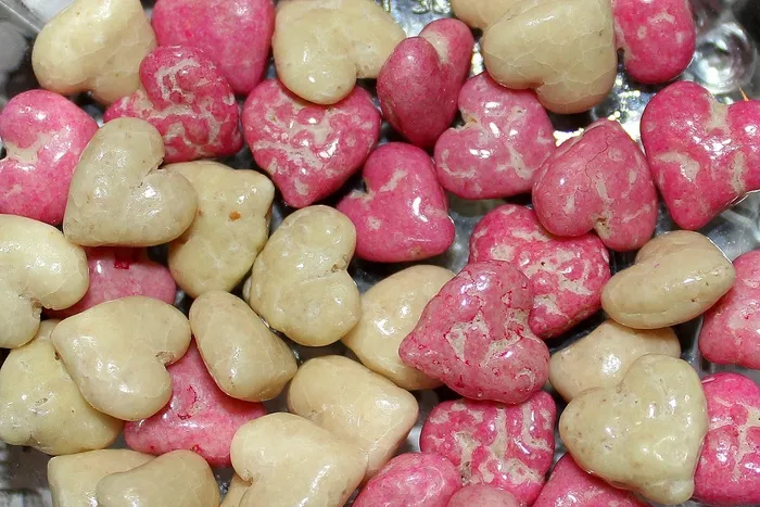 心形糖果图片素材
