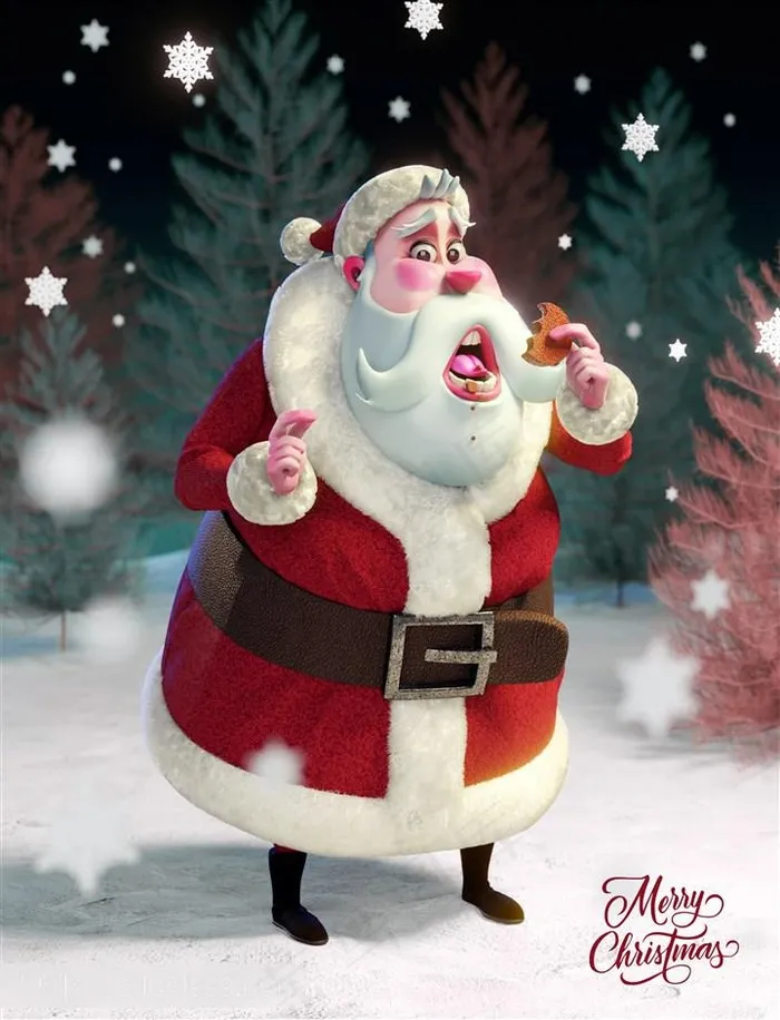 创意圣诞老人图片