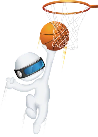 多行业戴眼镜科技感3D小人 免抠