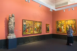 瑞士苏黎世美术馆室内画廊景观