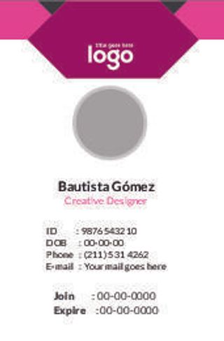 红色会员证名片