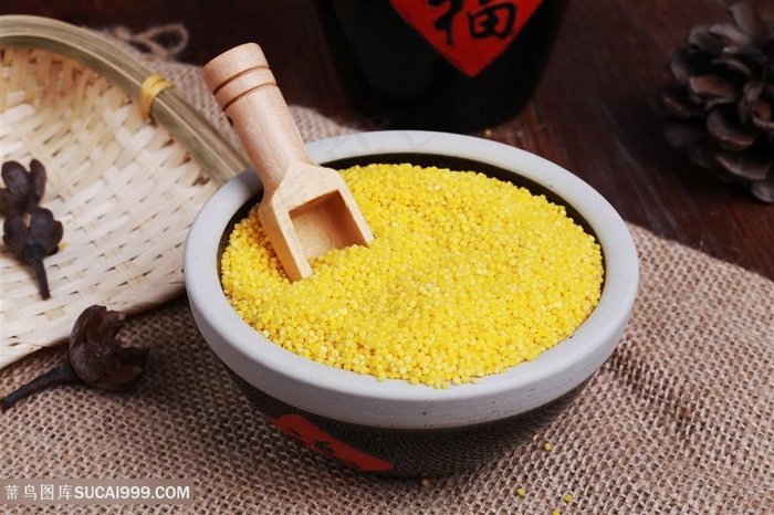 大黄米摄影图片