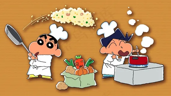 可爱动漫蜡笔小新图片