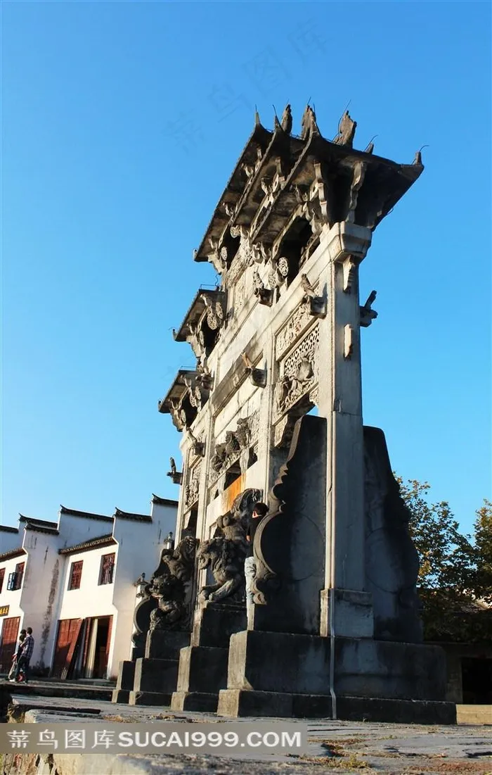 西递古建筑图片欣赏