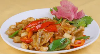 大蒜烧肚片 20元