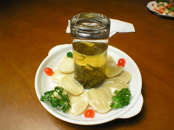 粤菜1661龙井鲍鱼1