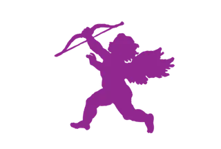 紫色丘比特射箭