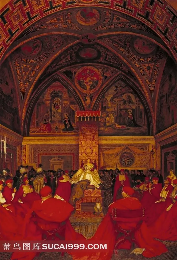 世界著名油画女皇加冕