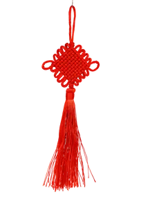 红色平安结中国结免扣素材