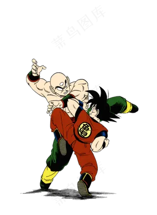 经典漫画七龙珠人物