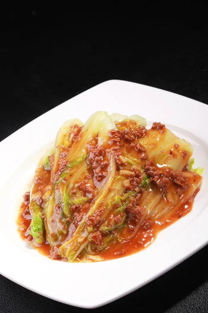 牛肉酱汁娃娃菜