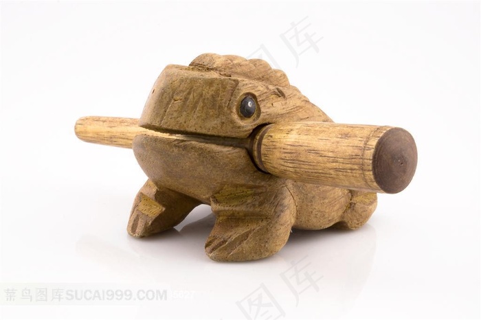 木制青蛙纳西民俗文化工艺品