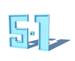 五一劳动节51劳动节字体艺术字3D立体字图片素材 png透明背景