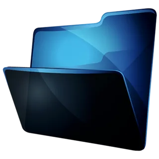 文件夹蓝色少儿兴趣班