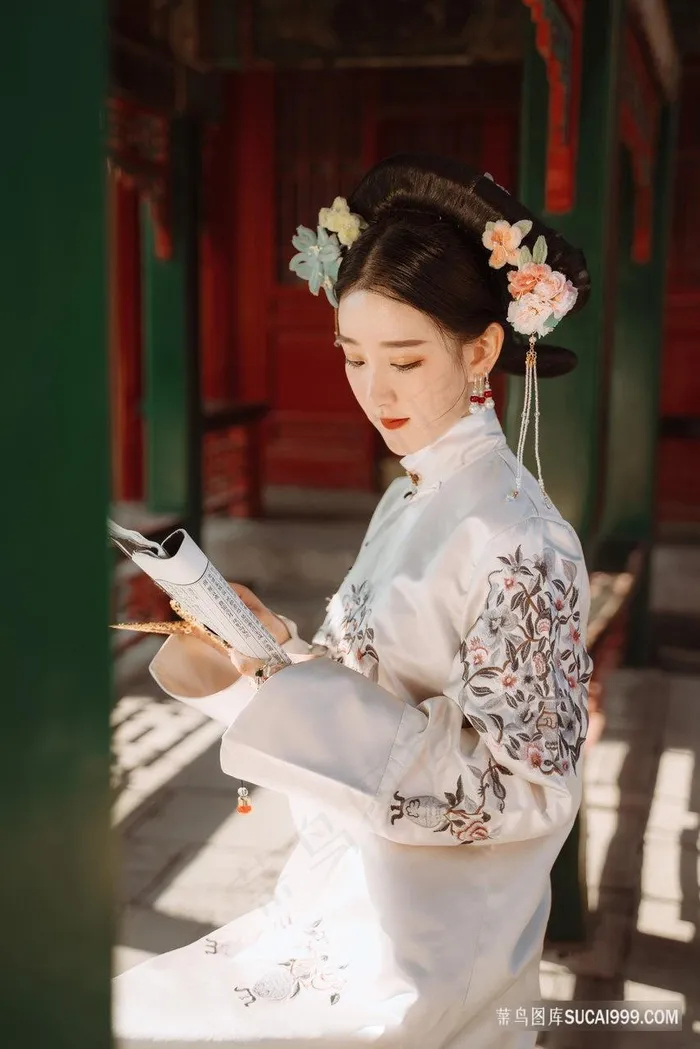 4K超清古装写真清纯美女图片