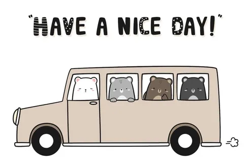 手绘卡通熊 图片