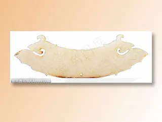 传统工艺品-精美的拱形玉臂