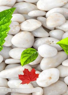 鹅卵石高清装饰画设计素材