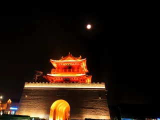 古建筑夜景