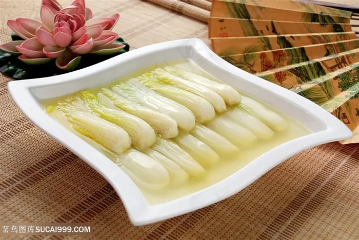 开水大白菜的美食图片