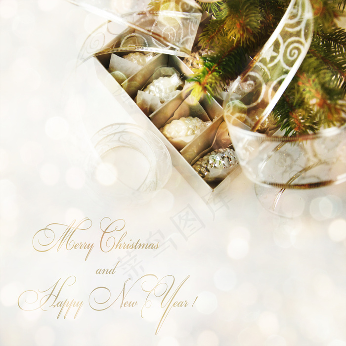 圣诞幻灯片背景图片