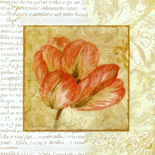 水彩花卉唯美油画