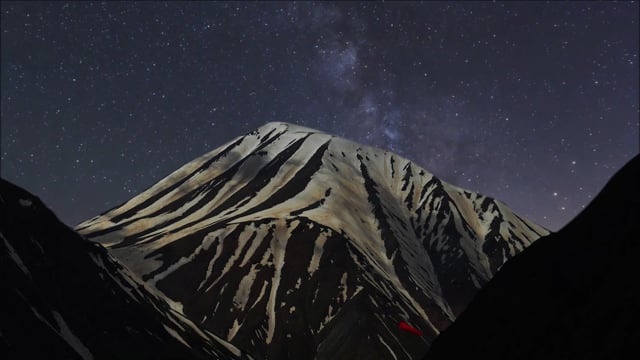 山, 星星, 天空, 乔治亚州, , 夜晚