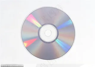 办公用品-银色的光盘
