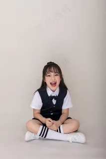 清新唯美可爱的女孩摄影图片