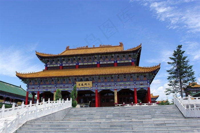 寺庙殿堂摄影图片