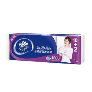 维达超韧实芯卫卷 4层150克×12卷 382530超市商品白底图免抠实物摄影png格式图片透明底