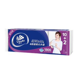 维达超韧实芯卫卷 4层150克×12卷 382530超市商品白底图免抠实物摄影png格式图片透明底