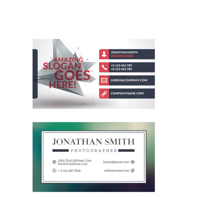 名片模板高档名片公司名片商务名片ai矢量模版下载