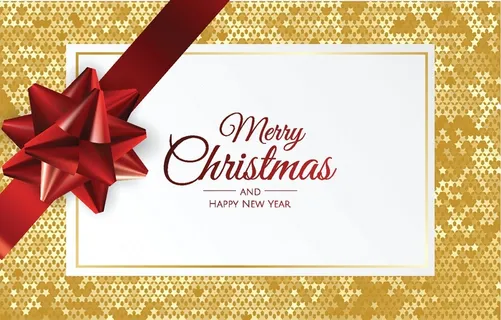 圣诞节圣诞树圣诞老人闪亮装饰电商促销折扣海报