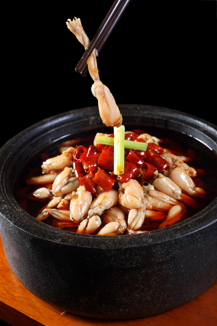 煲类火锅川菜特色菜石锅芋香蛙