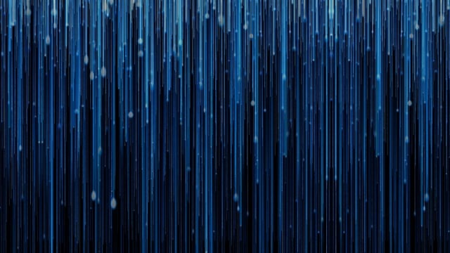 粒子, 蓝色的, 坠落, 抽象, 掉落, 背景, 艺术