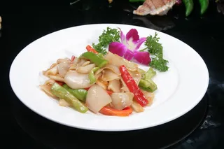 沙姜爆鲜鱿22元