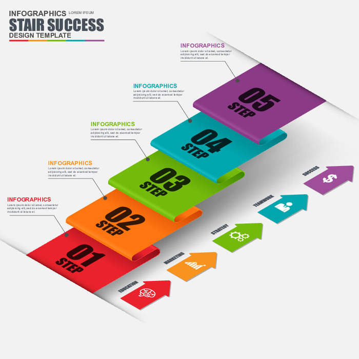 ppt素材3d数据图表模板可视化图形统计标签矢量图标模型ai源文件