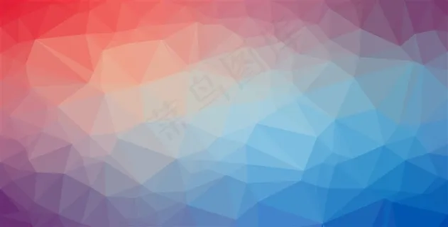 炫彩几何背景图片