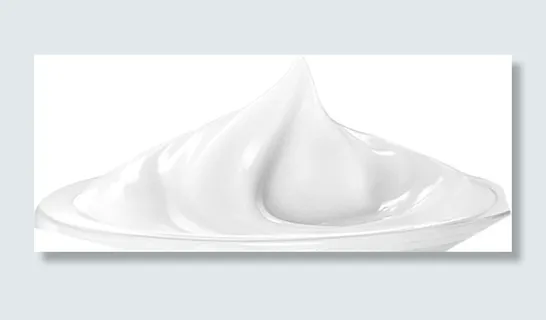 白色膏体电商产品化妆品素材png