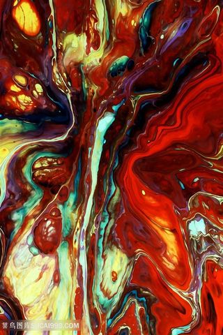 时尚抽象艺术油画挂画