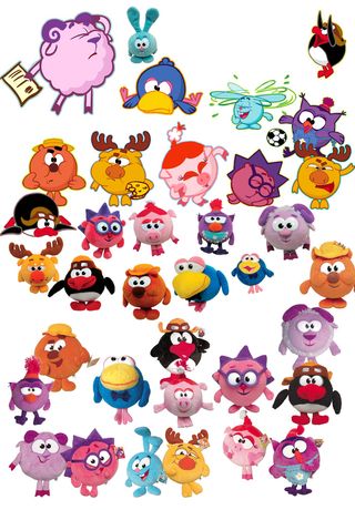 综合卡通动物装饰