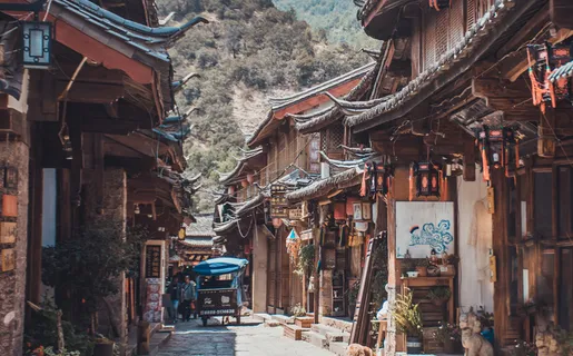 云南古镇古迹村庄风景